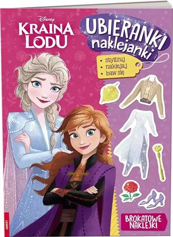 Kraina Lodu Ubieranki naklejanki