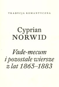 Vade-mecum i pozostałe wiersze z lat 1865–1883