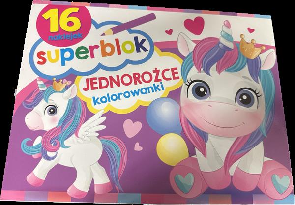 Jednorożce kolorowanki