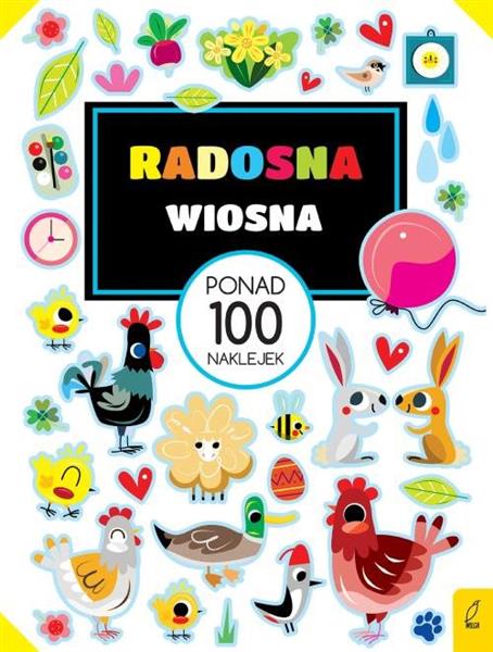 PONAD 100 NAKLEJEK RADOSNA WIOSNA