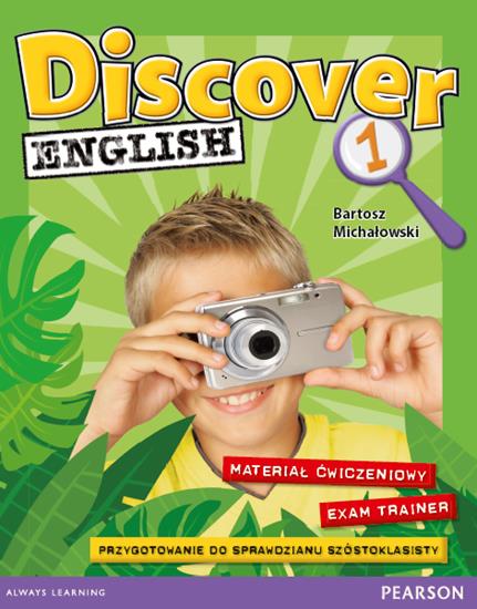 DISCOVER ENGLISH PL DOTACJA 1 EXAM TRAINER (MATERI
