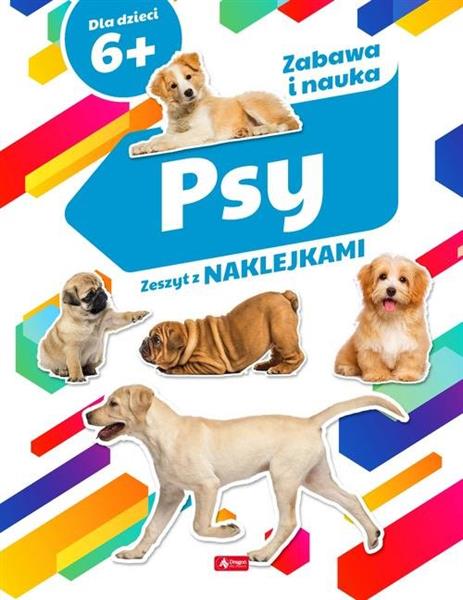 PSY. ZESZYT Z NAKLEJKAMI
