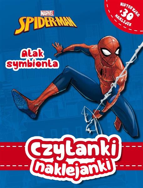 CZYTANKI NAKLEJANKI. ATAK SYMBIONTA. MARVEL SPIDER
