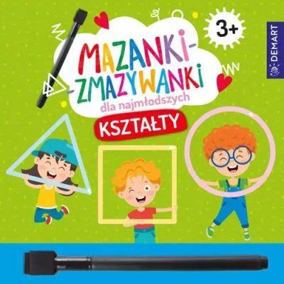 MAZANKI-ZMAZYWANKI DLA NAJMŁODSZYCH 3+. KSZTAŁTY