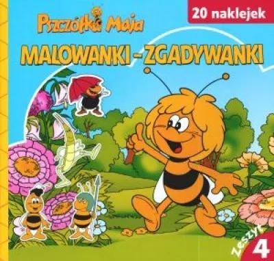 PSZCZÓŁKA MAJA. ZESZYT 4. MALOWANKI-ZGADYWANKI