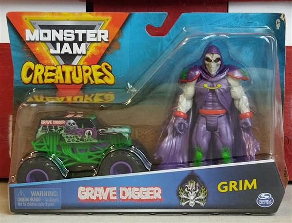 SAMOCHÓD SPIN MASTER GRAVE DIGGER MIX