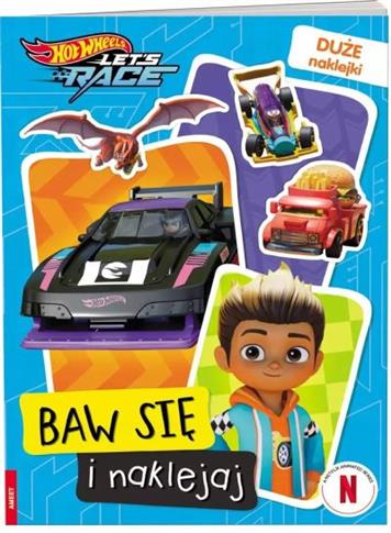 HOT WHEELS BAW SIĘ I NAKLEJAJ STB-1601