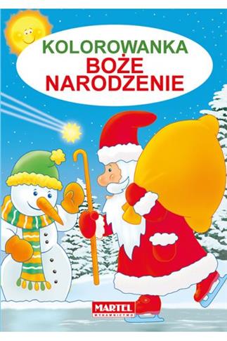 Kolorowanka. Boże Narodzenie