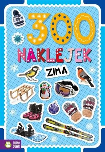 300 NAKLEJEK ZIMA