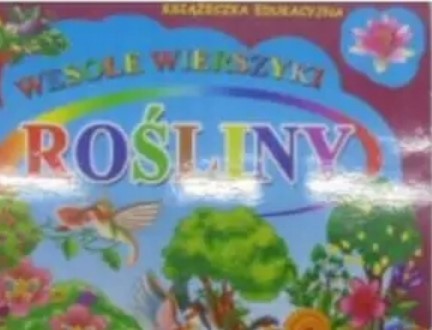 ROŚLINY WESOŁE WIERSZYKI PAWLISZAK KRYSTYNA