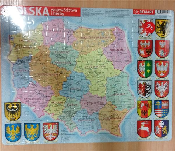 POLSKA WOJEWÓDZTWA I HERBY