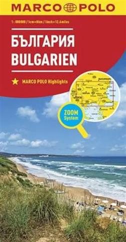 Mapa. Bułgaria