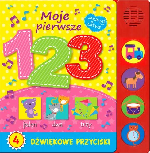 MOJE PIERWSZE 1 2 3. KSIĄŻKA Z DŹWIĘKIEM