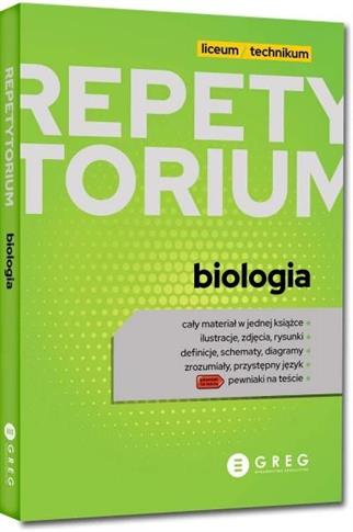 Repetytorium. Biologia. Liceum i technikum