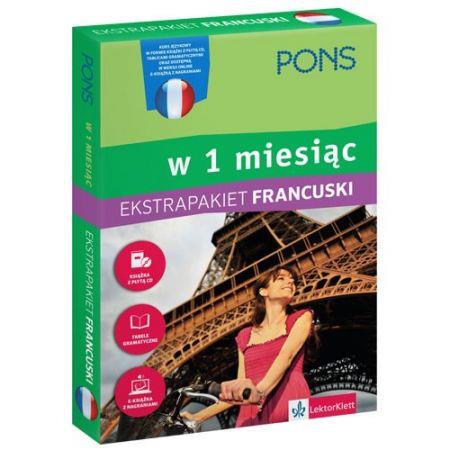 PONS FRANCUSKI W 1 MIESIĄC EKSTRAPAKIET Z 1 TABLIC