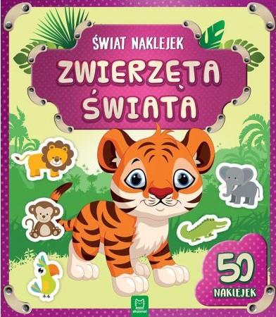 ŚWIAT NAKLEJEK. ZWIERZĘTA ŚWIATA