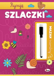 Rysuję szlaczki. Mazak ścieralny