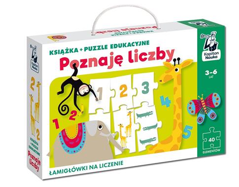 POZNAJĘ LICZBY. KSIĄŻKA + PUZZLE EDUKACYJNE