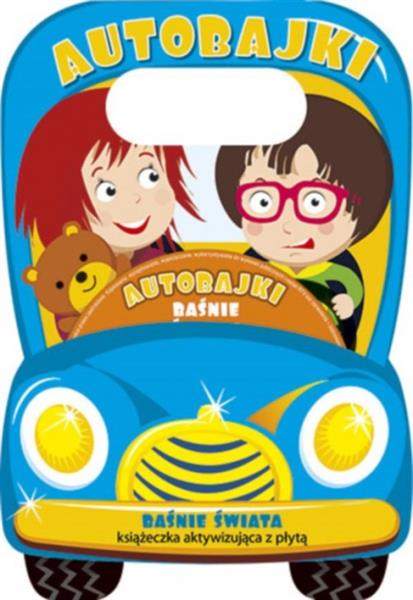 Auto bajki Baśnie świata Książeczka aktywizująca z