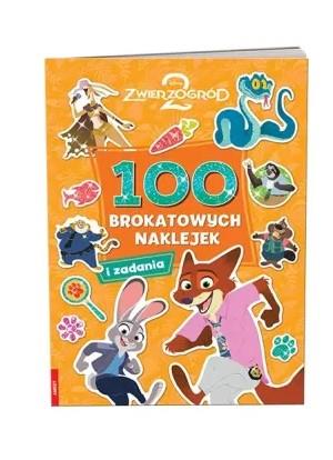 DISNEY ZWIERZOGRÓD 2 100 BROKATOWYCH NAKLEJEK