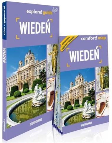 Wiedeń light: przewodnik + mapa
