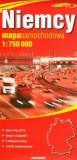 NIEMCY MAPA SAMOCHODOWA 1:750 000
