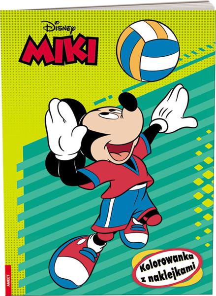 DISNEY MIKI KOLOROWANKA Z NAKLEJKAMI