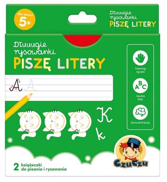 CZUCZU. DŁUUUGIE RYSOWANKI PISZĘ LITERY