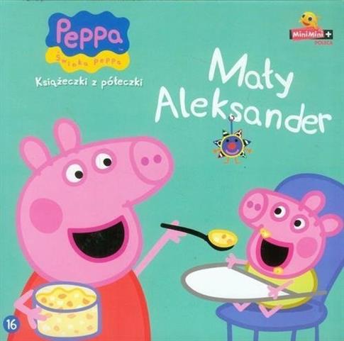 Świnka Peppa Książeczki z półeczki 16 Mały Aleksan