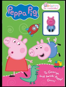 To George, brat świnki Peppy! Grrr! Chrum, to rodzinka!