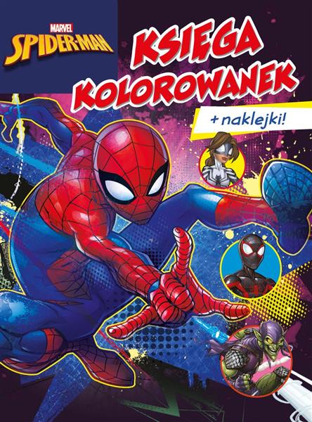 SPIDER-MAN KSIĘGA KOLOROWANEK