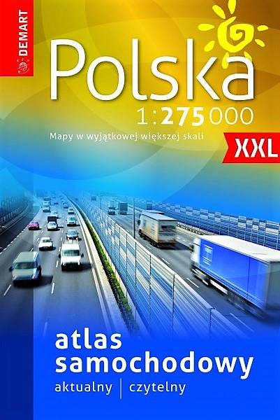 ATLAS SAMOCHODOWY POLSKI 2018 1:275 TYS