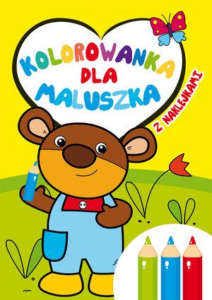 KOLOROWANKA DLA MALUSZKA Z NAKLEJKAMI