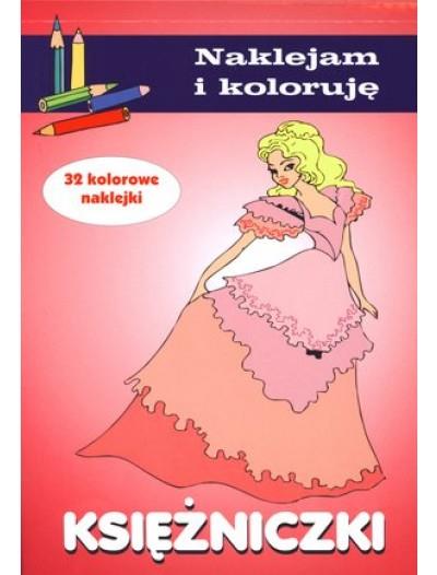 Naklejam i koloruję      KSIĘŻNICZKI