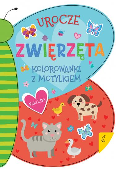 KOLOROWANKA Z MOTYLKIEM. UROCZE ZWIERZĘT