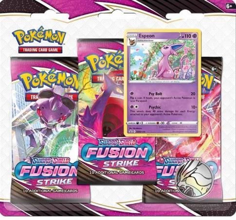 Pokemon Fusion Strike 3 pack blister