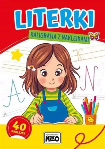 LITERKI. KALIGRAFIA Z NAKLEJKAMI