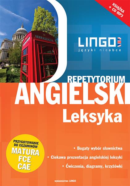 ANGIELSKI. LEKSYKA. REPETYTORIUM. KSIĄŻKA + CD