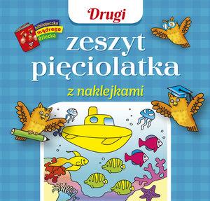 DRUGI ZESZYT PIĘCIOLATKA Z NAKLEJKAMI