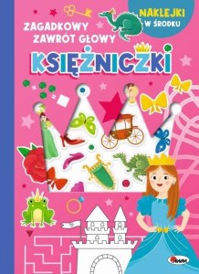 Księżniczki - wypukłe naklejki. Zagadkowy zawrót głowy