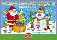 GWIAZDKOWE PLAKATY DO KOLOROWANIA. WITAJ... .