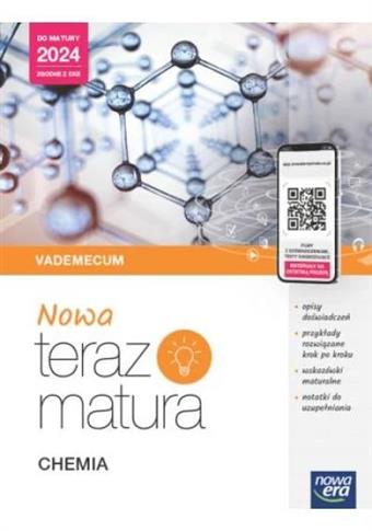 Teraz matura 2023. Chemia Vademecum. Zakres rozsze