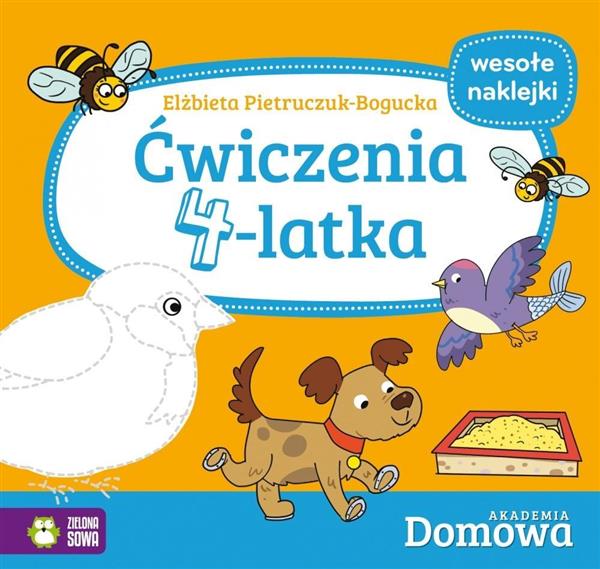 DOMOWA AKADEMIA. ĆWICZENIA 4-LATKA