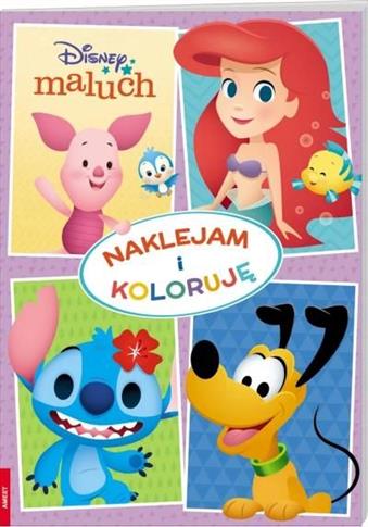 NAKLEJAM I KOLORUJĘ. DISNEY MALUCH.