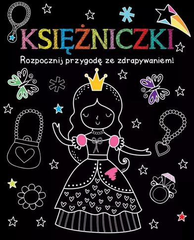 Rozpocznij przygodę ze zdrapywaniem! Księżniczki