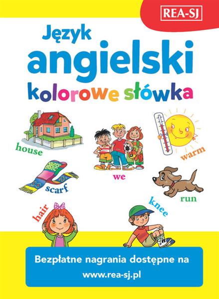 KOLOROWE SŁÓWKA. JĘZYK ANGIELSKI + MP3