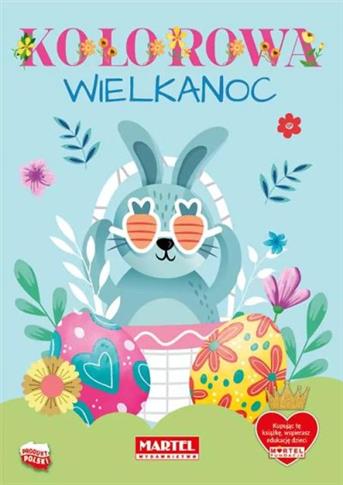 Kolorowanka. Kolorowa Wielkanoc