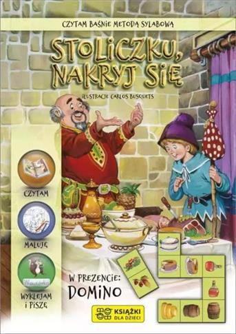 CZYTAM BAŚNIE METODĄ SYLABOWĄ. STOLICZKU NAKRYJ SI