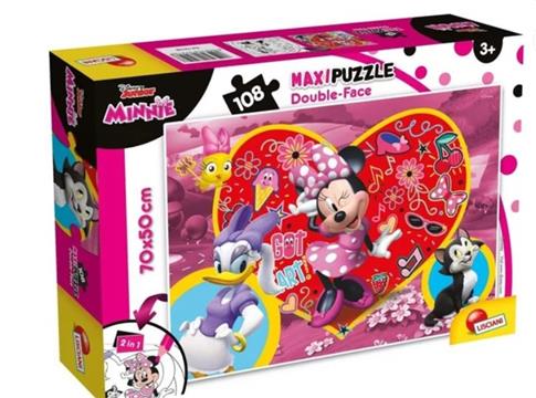 LISCIANI, PUZZLE, DISNEY, DWUSTRONNE SUPERMAXI 108