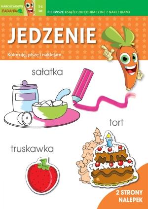 JEDZENIE. KOLORUJĘ, PISZĘ I NAKLEJAM. MARCHEWKOWE